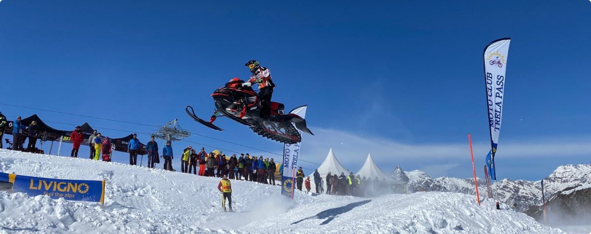 campionato italiano motoslitte Livigno Trepalle